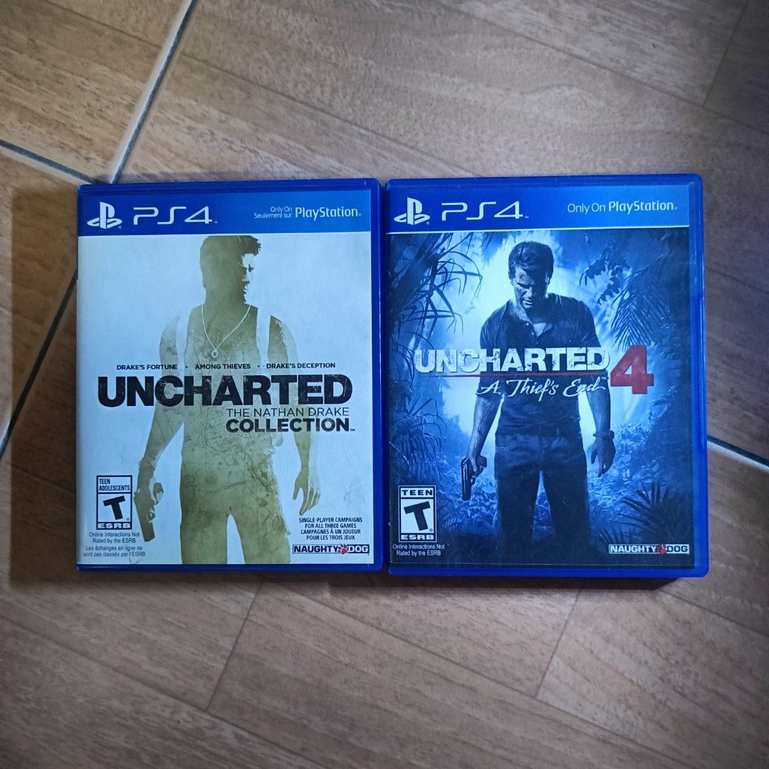 PS4 Games Bundle Uncharted collection Uncharted 4