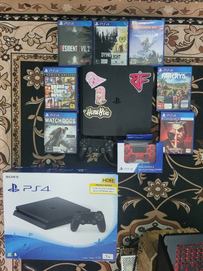 Harga second ps4 slim on sale 1tb