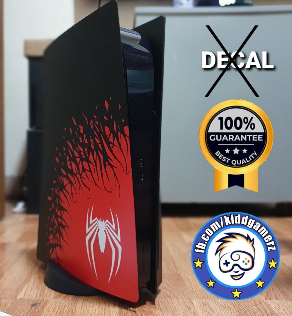 PS5 Faceplate Spiderman 2 (3rd party) (Category: Cases & Covers) located in Manila. Submitted by kiddgamer (Listing ID 1264558151, Image 1). Description: Can be picked up or delivered thru Lbc Grab or Lalamove Also can be checked out via Shopee htt ps://shp.ee/hrsp9kv htt ps://shp.ee/q39waub.