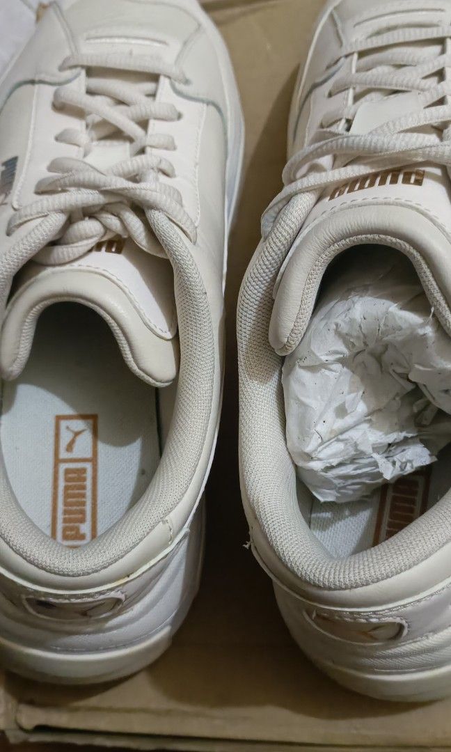 Puma storm Y L beige color Preloved Women s Fashion Footwear