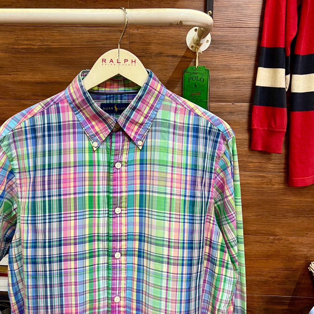 Ralph Lauren Multicolor Men s Fashion Tops Sets Formal Shirts