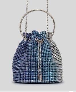 Rhinestone ombre bag