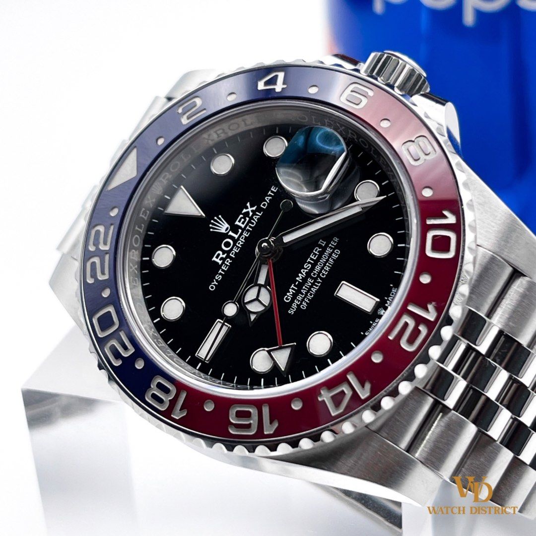 Rolex GMT Master II Pepsi 126710BLRO Jubilee 2018 FULL SET