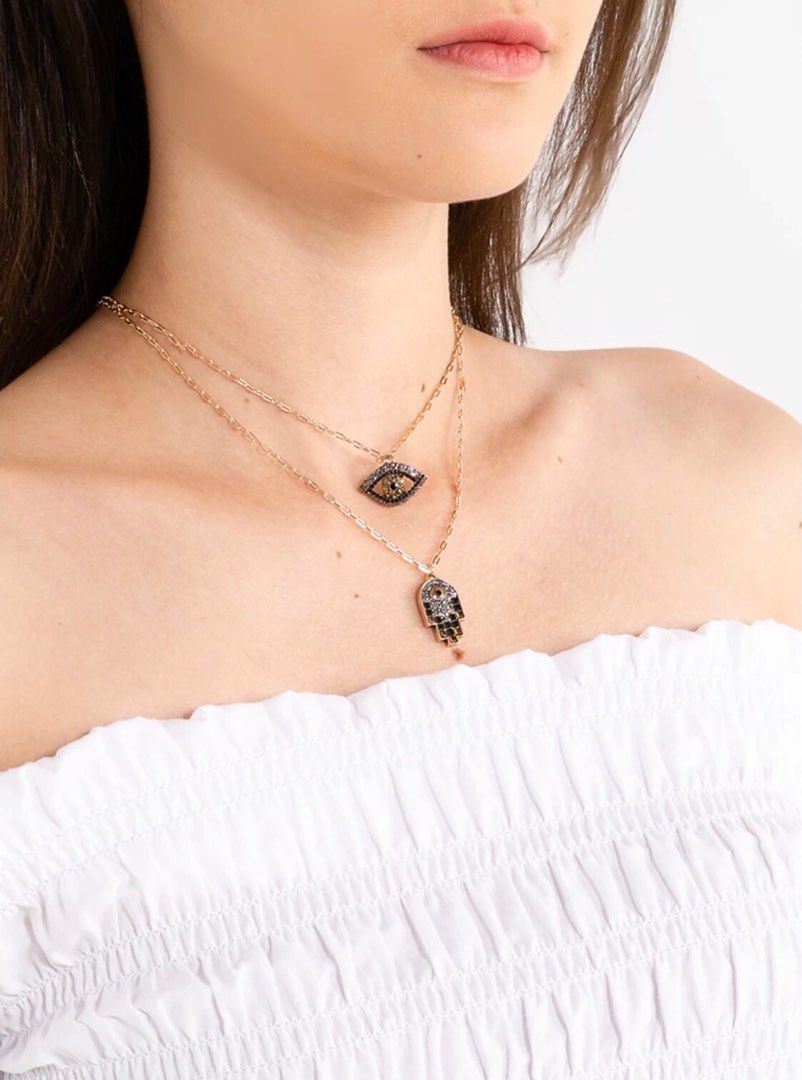 Aldo evil on sale eye necklace
