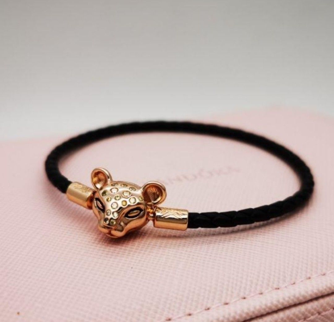 Pandora lion king leather bracelet sales