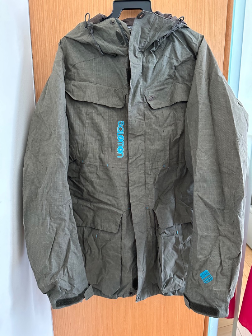 Salomon snowboard jacket mens top