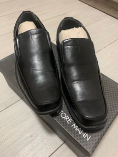 Salvatore Mann Black Formal Loafer Shoes