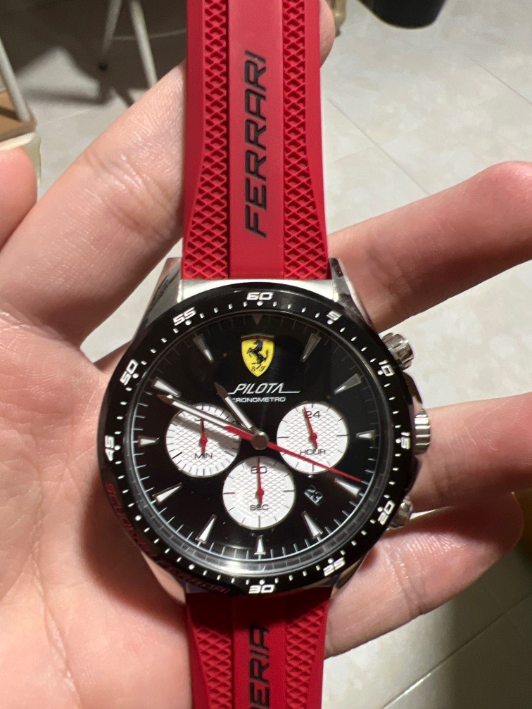 Ferrari hand watch hot sale