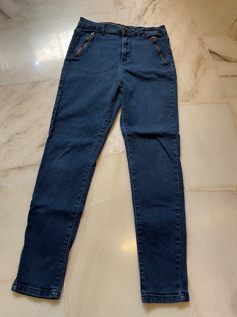 Seed Black Jeggings, Women's Fashion, Bottoms, Jeans & Leggings on Carousell