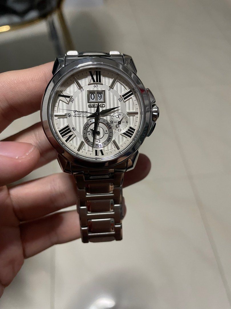 Seiko Premier Kinetic Perpetual SNP143P1