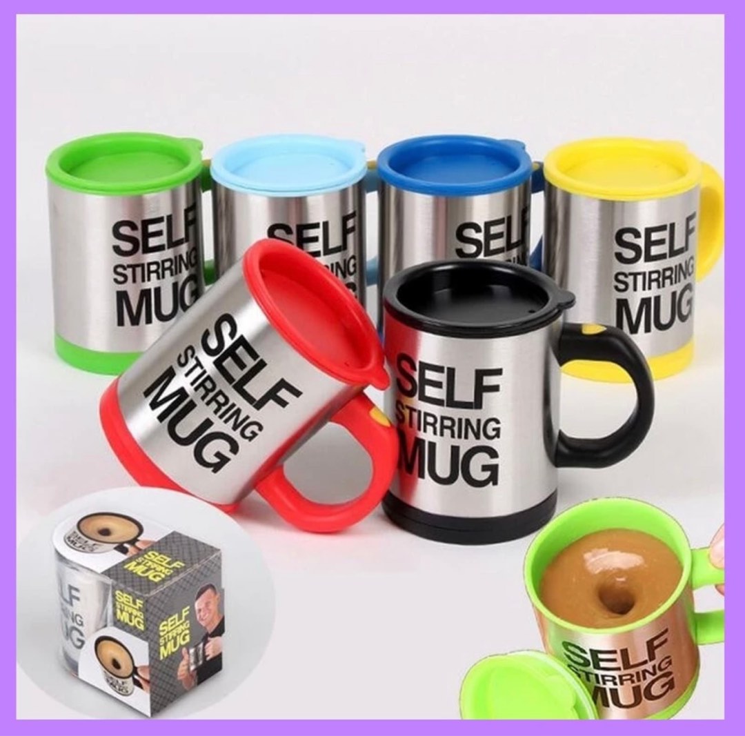 Self Stirring Mug (Battery Operated), Food & Drinks, Other Food