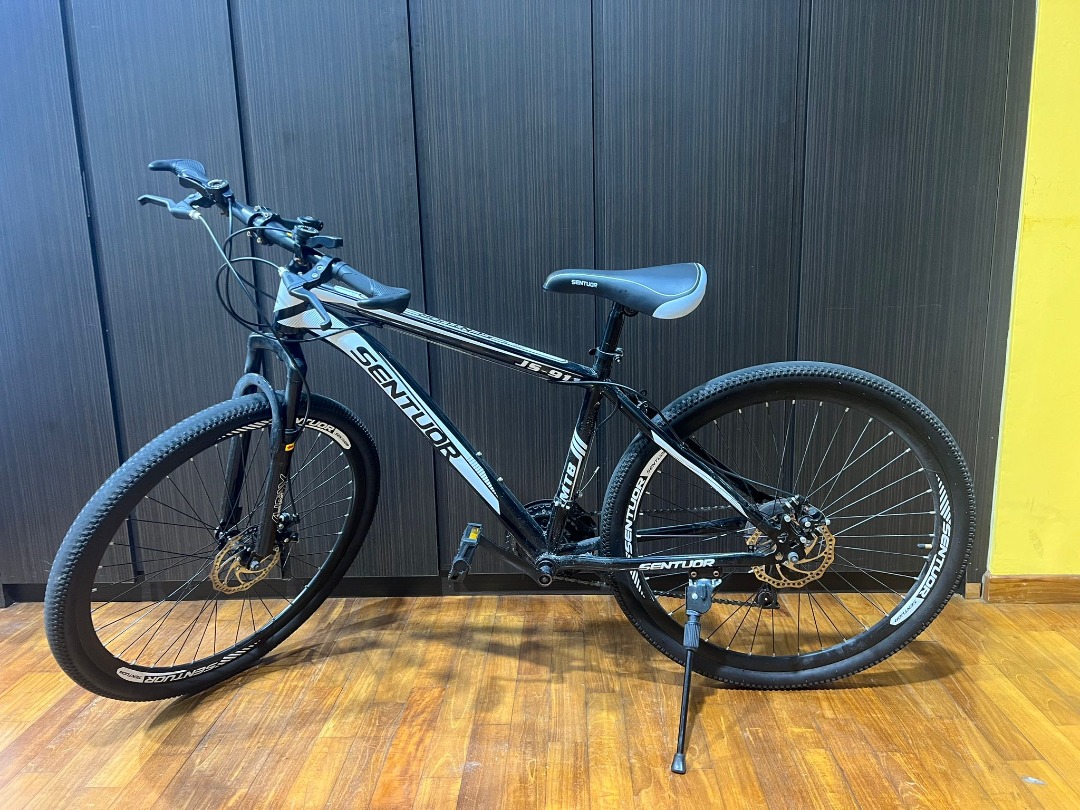 SENTUOR 21 Speed Mountain Bike Suspension (Second Hand), Sports