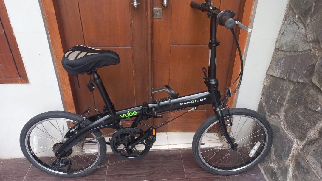 Sepeda lipat Dahon glo original pompa polygon steel stx dual head psi Olah Raga Sepeda di Carousell