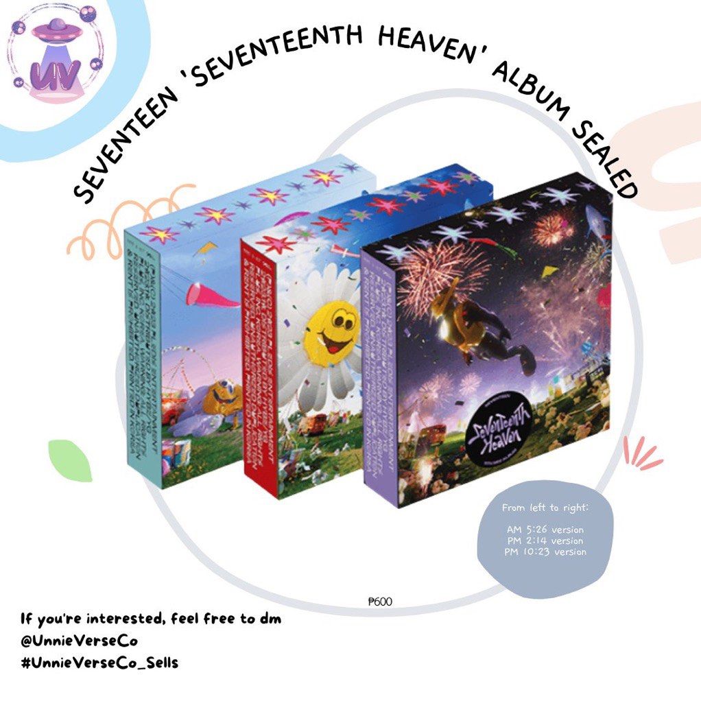 Seventeen SEVENTEENTH HEAVEN album SEALED, Hobbies & Toys