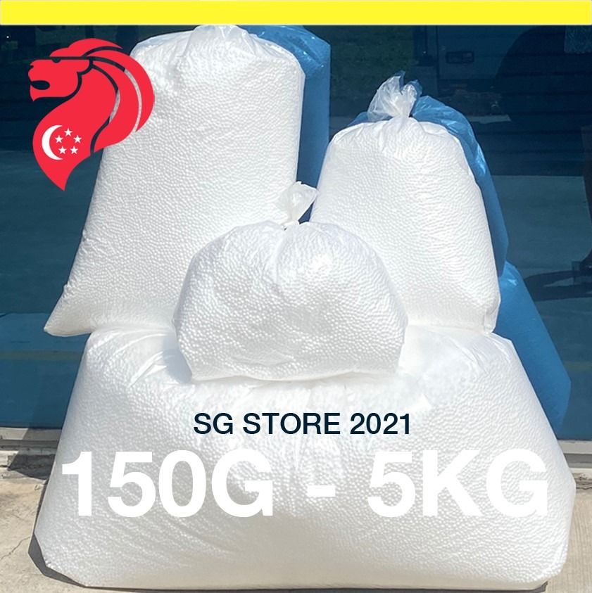 SG SELLER 300L High Quality Bean Bag Refill EPS Foam Pearls