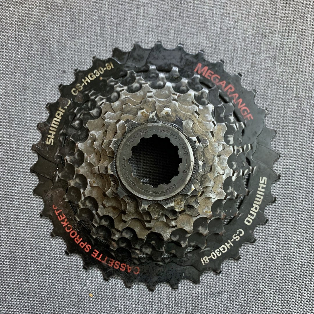 Shimano MegaRange 8 Speed Cassette Sports Equipment