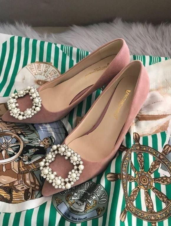 Pink store diamond heels