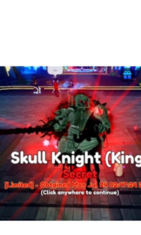How To Get Skull Knight Unit In Anime Adventures in 2023