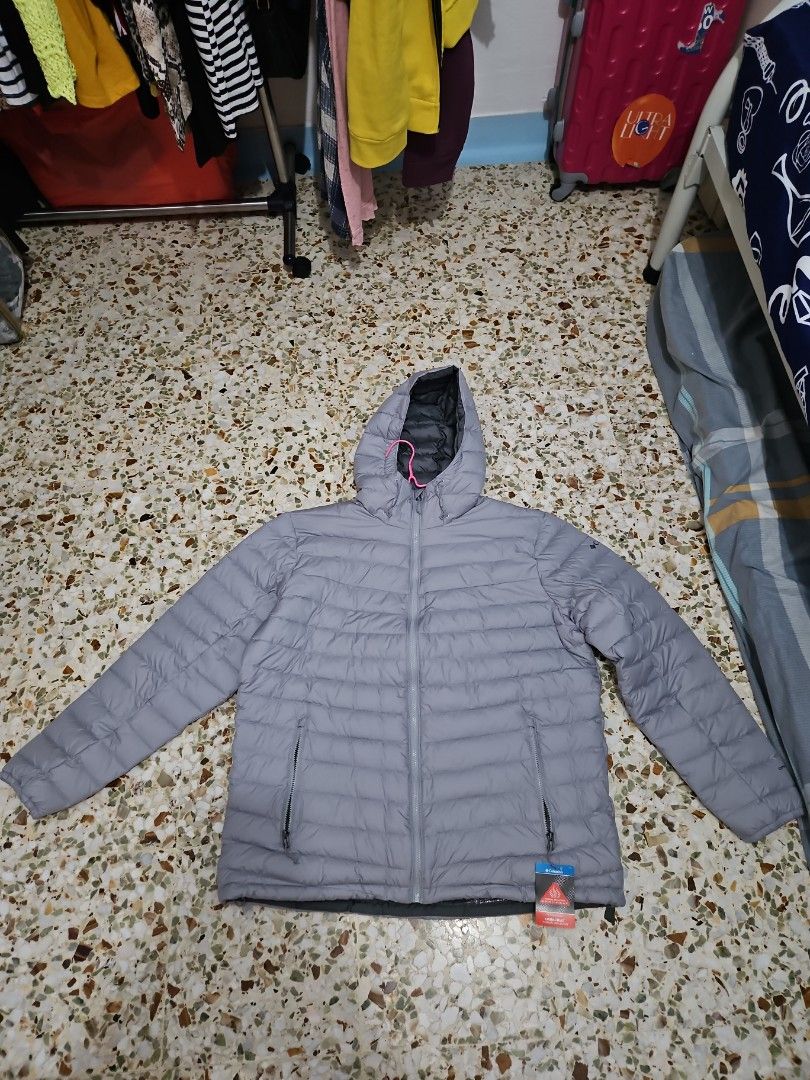 Men's slope edge hooded insulated jacket