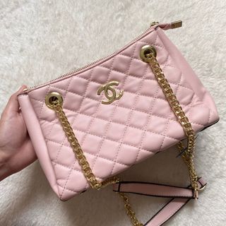 Chanel Boy 25cm Dark Pink, Luxury, Bags & Wallets on Carousell
