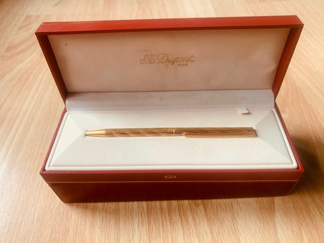 S.T. DuPont Ballpoint Pen, Luxury, Accessories on Carousell