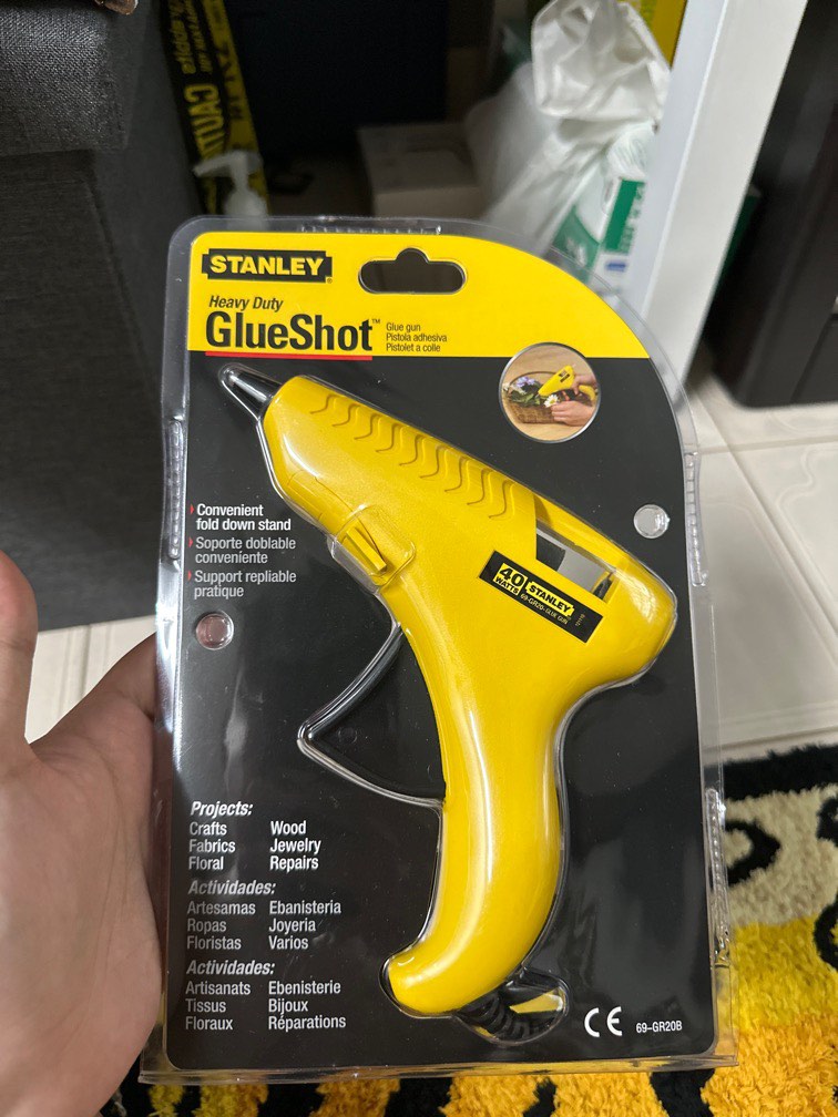 Stanley glue gun, Furniture & Home Living, Home Improvement