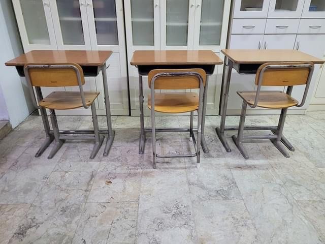 Study Table Japan surplus (Category: Tables & Sets) located in Manila. Submitted by Hezcki (Listing ID 1264515956, Image 2). Description: 5k each set .