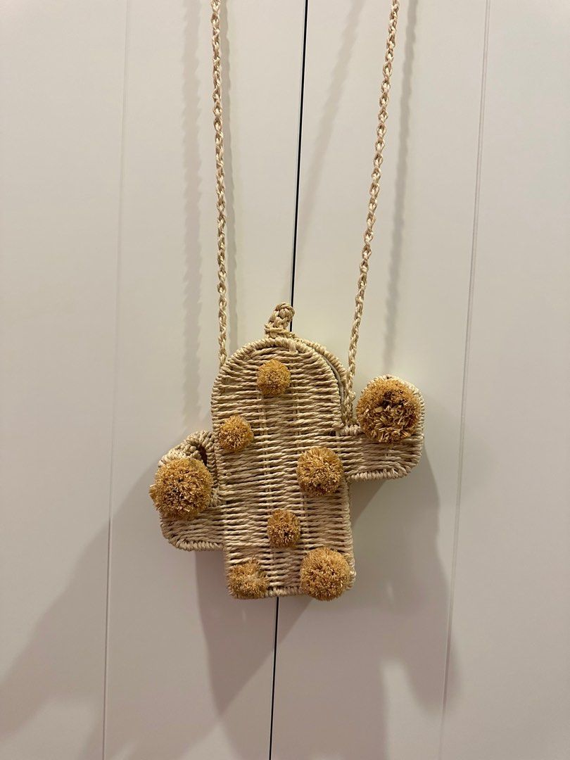 Cactus straw sales bag