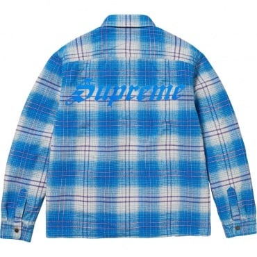 Supreme flannel snap shirt lined bless FW 23 New York week 12