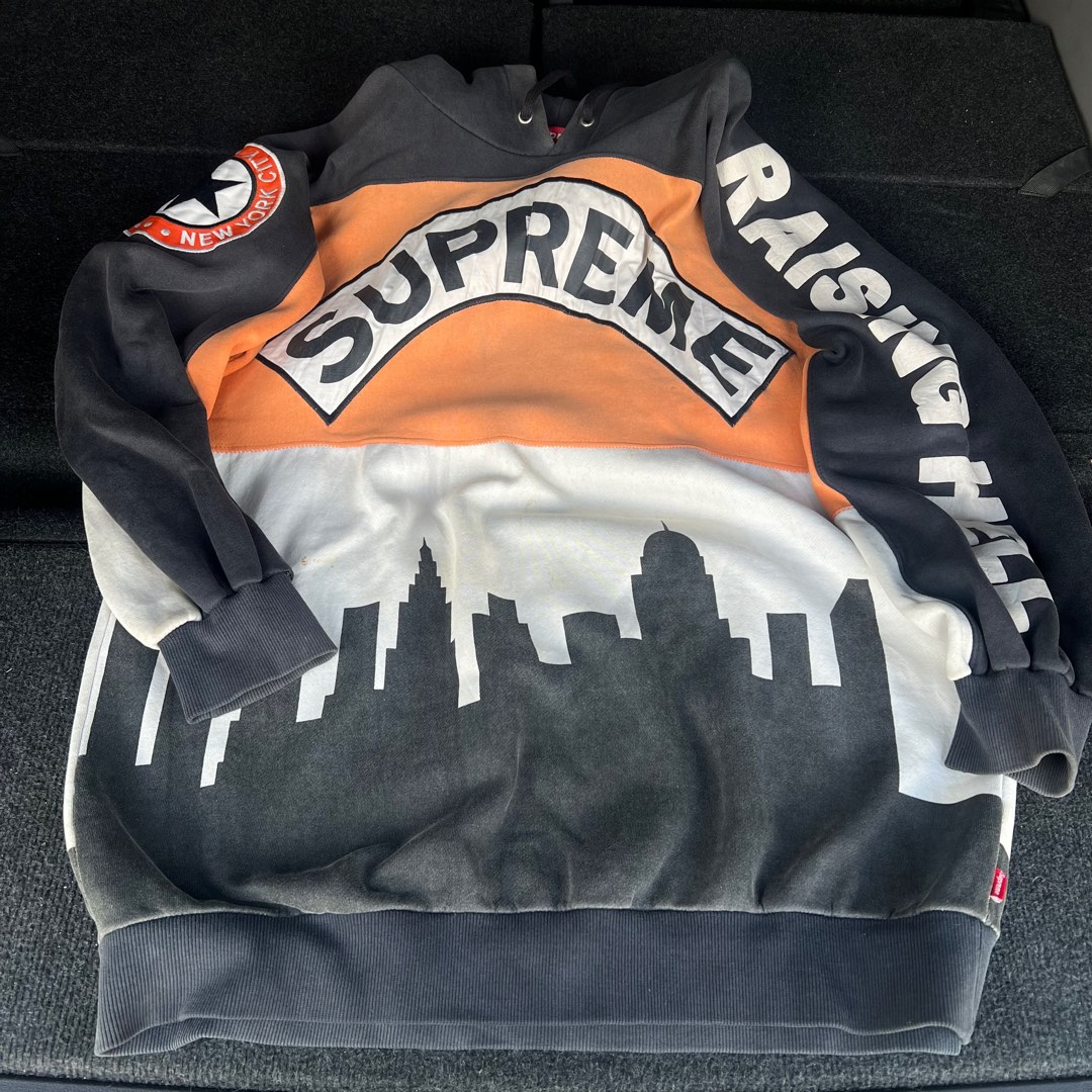 Supreme raising on sale hell hoodie