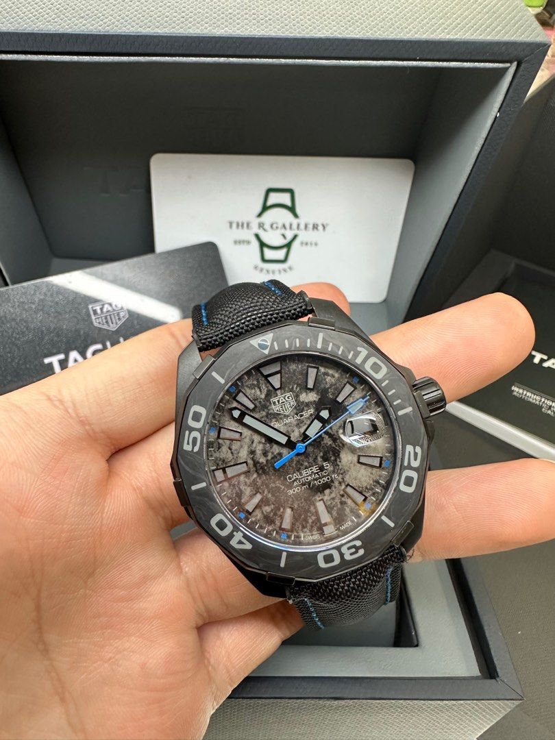 Tag heuer aquaracer calibre 5 titanium sale
