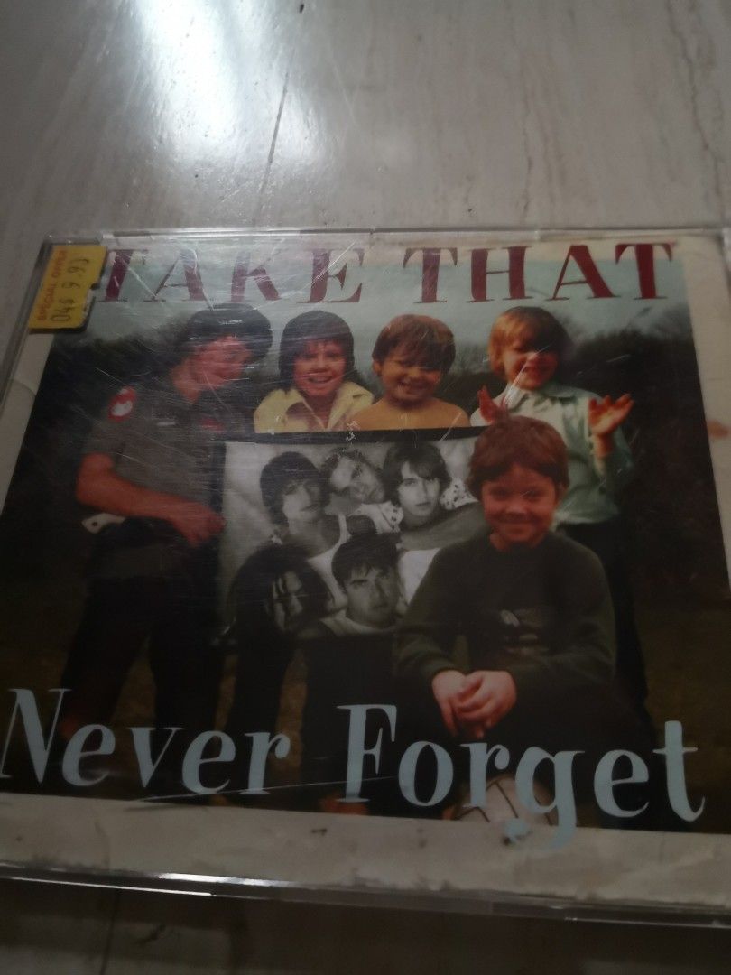 Take that never forget singles hobbies toys music media cds