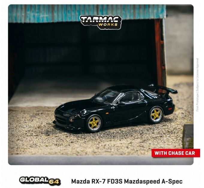 Tarmac Works Mazda RX-7 FD3S Mazdaspeed A-Spec #T64G-012-BK, 興趣 