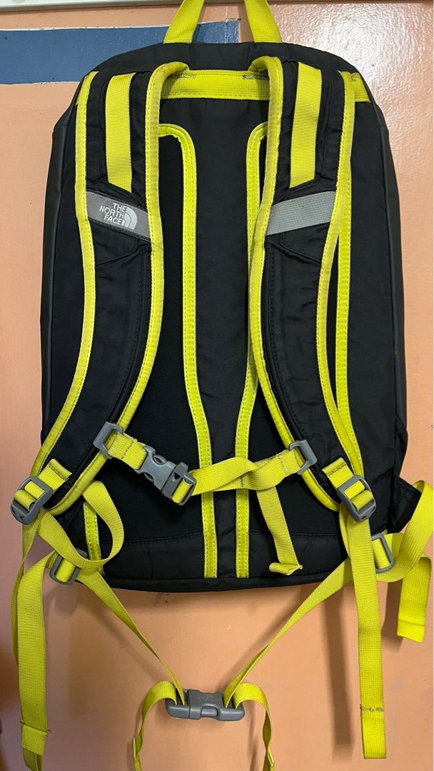 Neon north face backpack clearance