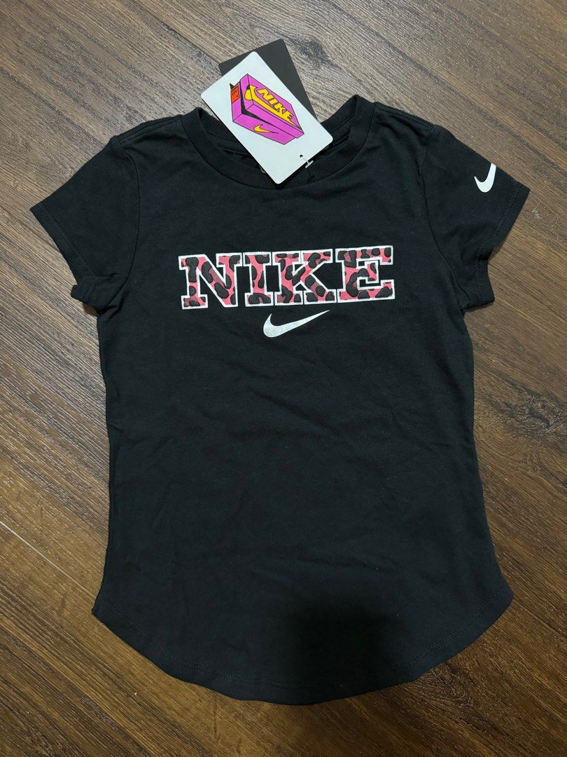 toddler black nike shirt