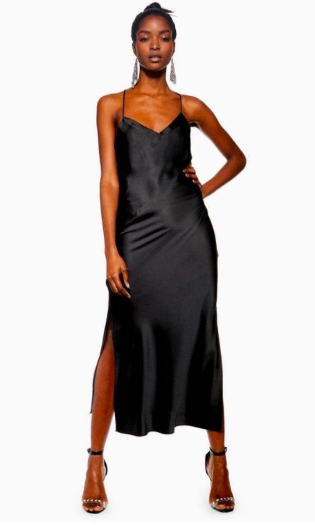 Topshop slip dress satin outlet