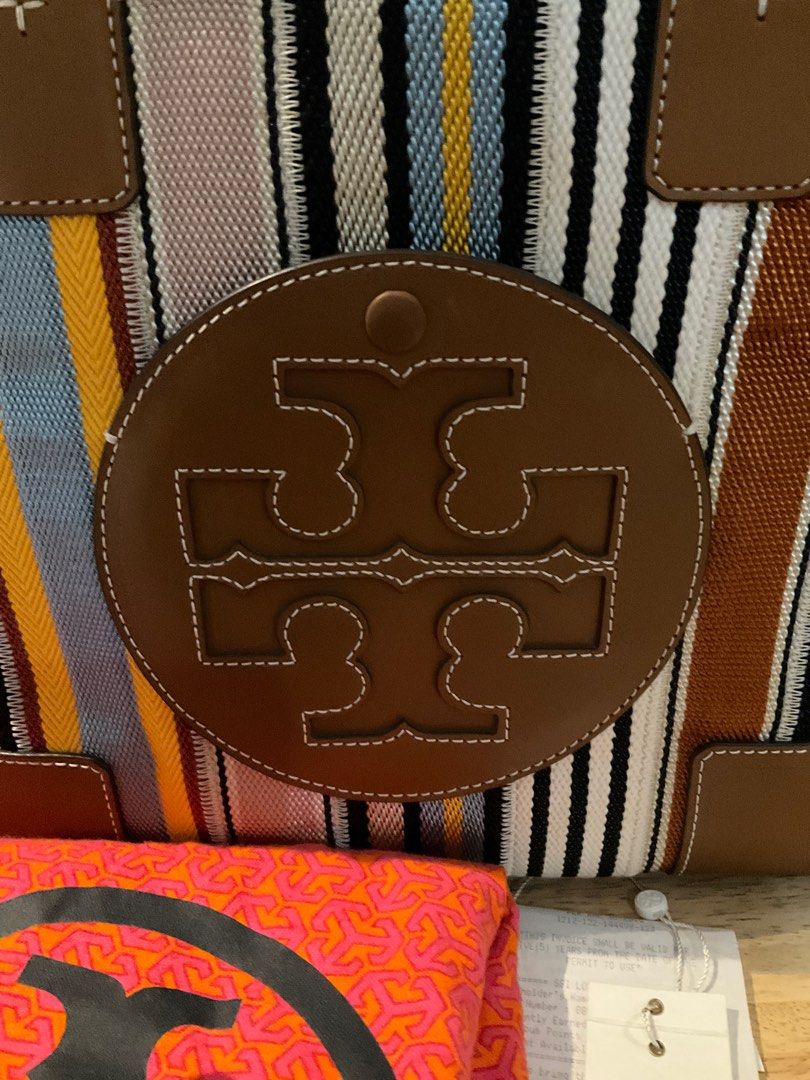 Ella webbing patchwork tote shop