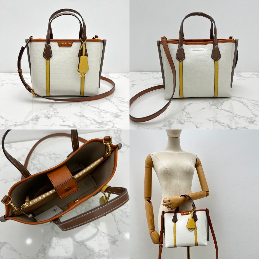 Tory burch three compartment tote outlet