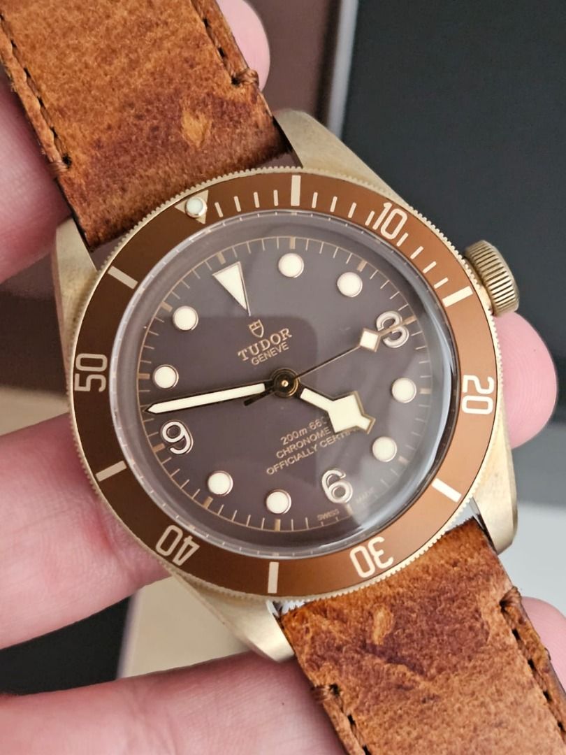 Tudor heritage black bay bronze 79250bm discount