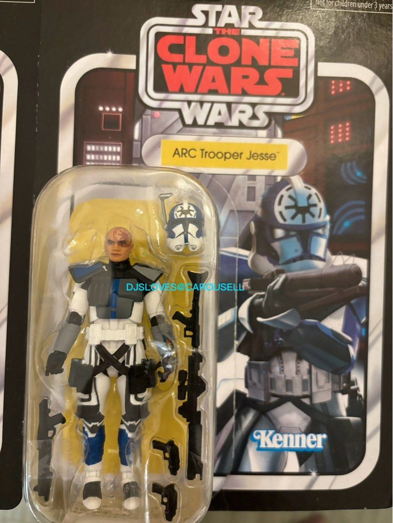 Star Wars Black Series Arc Trooper Fives & Clone Commander Jesse