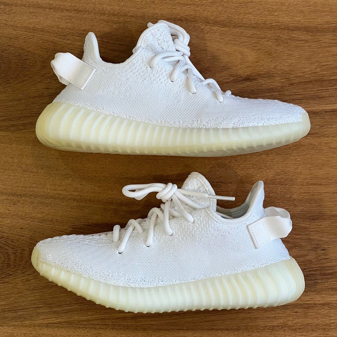 UK4 adidas Yeezy Boost SPLY 350 V2 Cream Women s Fashion