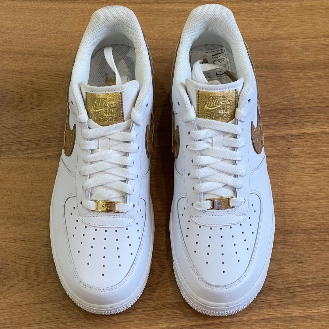 Nike air force 1 cr7 golden patchwork top