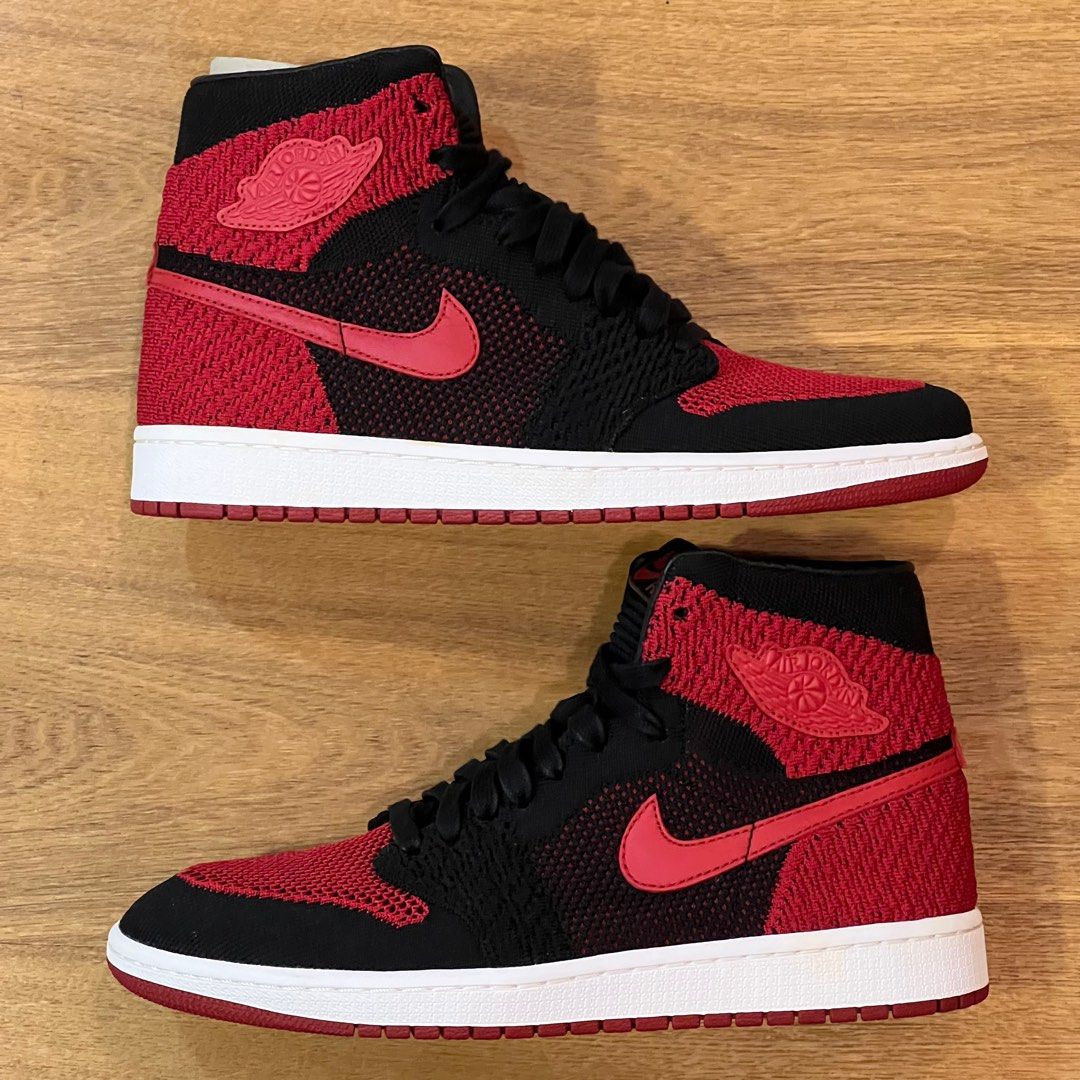 Jordan 1 flyknit true 2025 to size