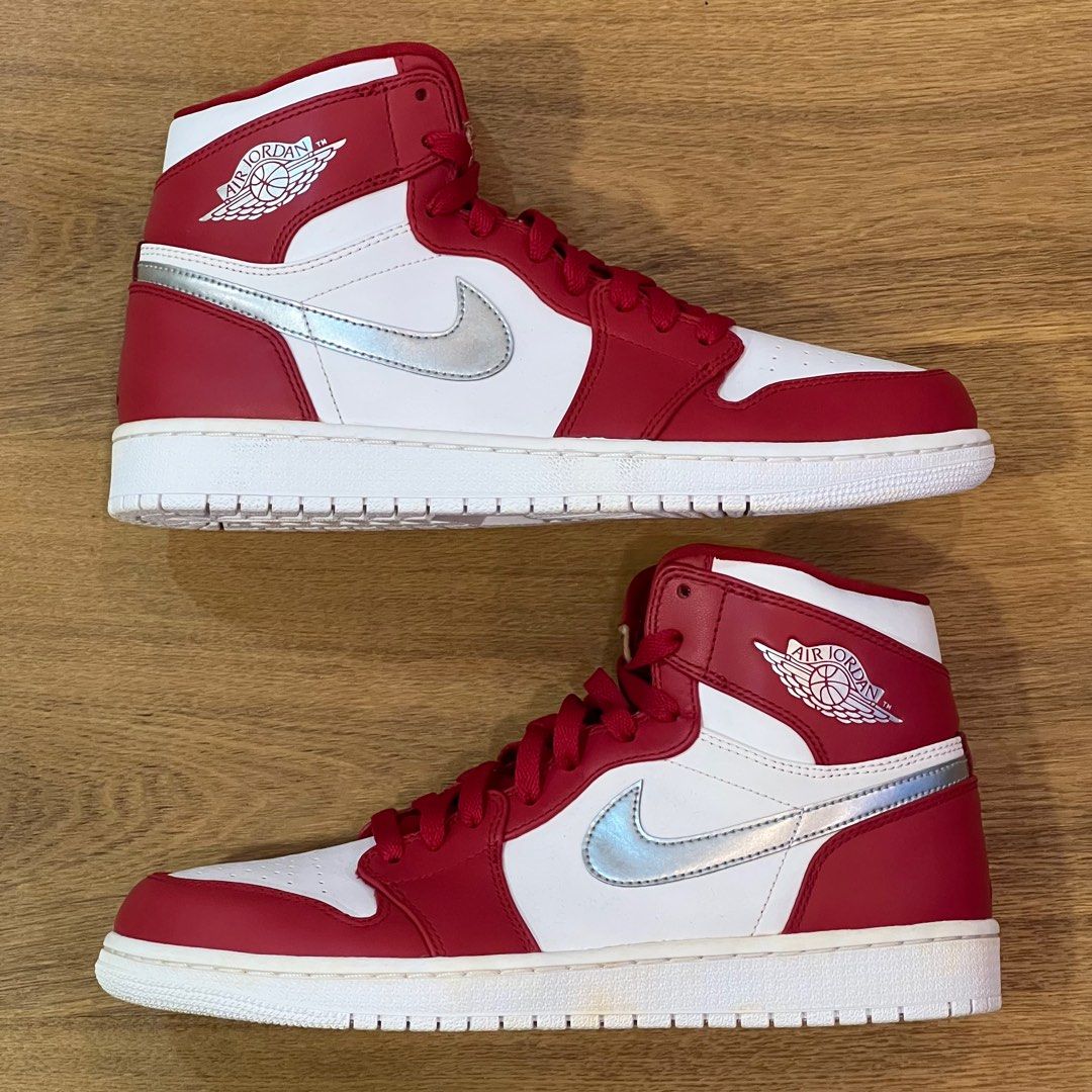 Jordan 1 retro high silver medal deals