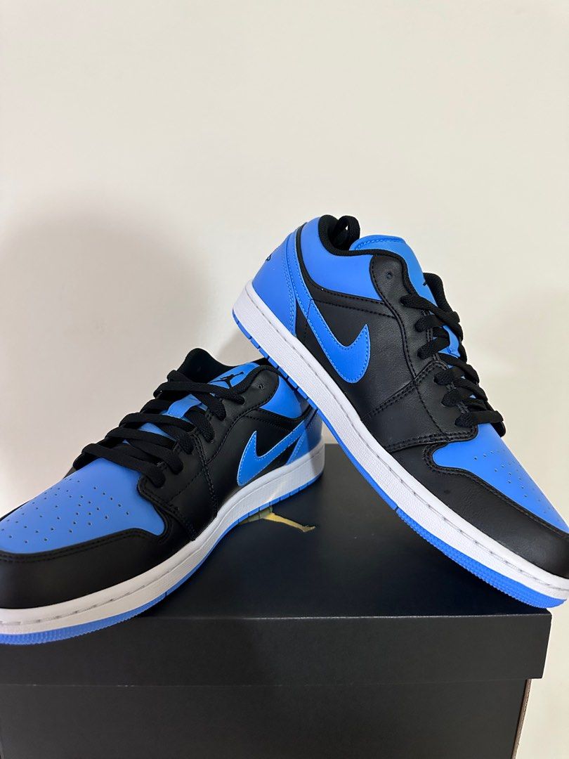 Nike Air Jordan 1 Low Cut Top University Blue UNC Black White Baby Sky Uni Blue AJ1 Jordans One