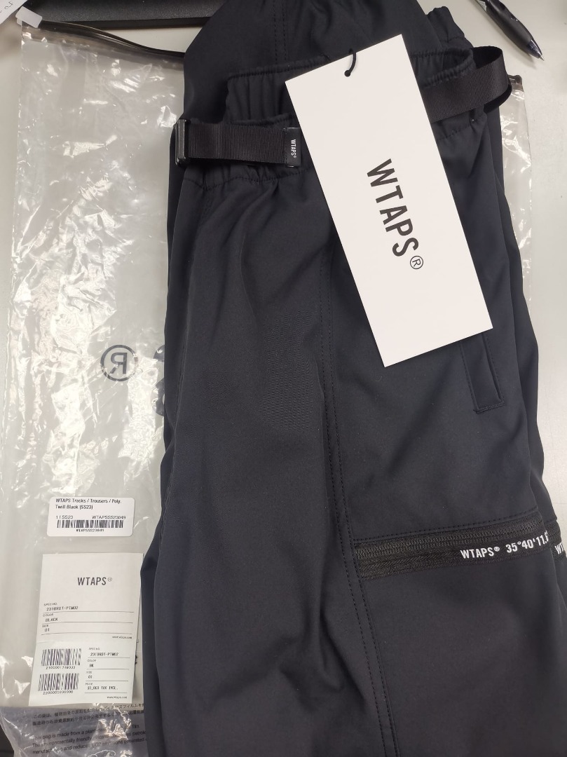 USED WTAPS 231BRDT-PTM02-TRACKS TOUSERS POLY. TWILL