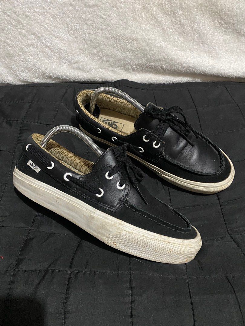 Black vans deals del barco