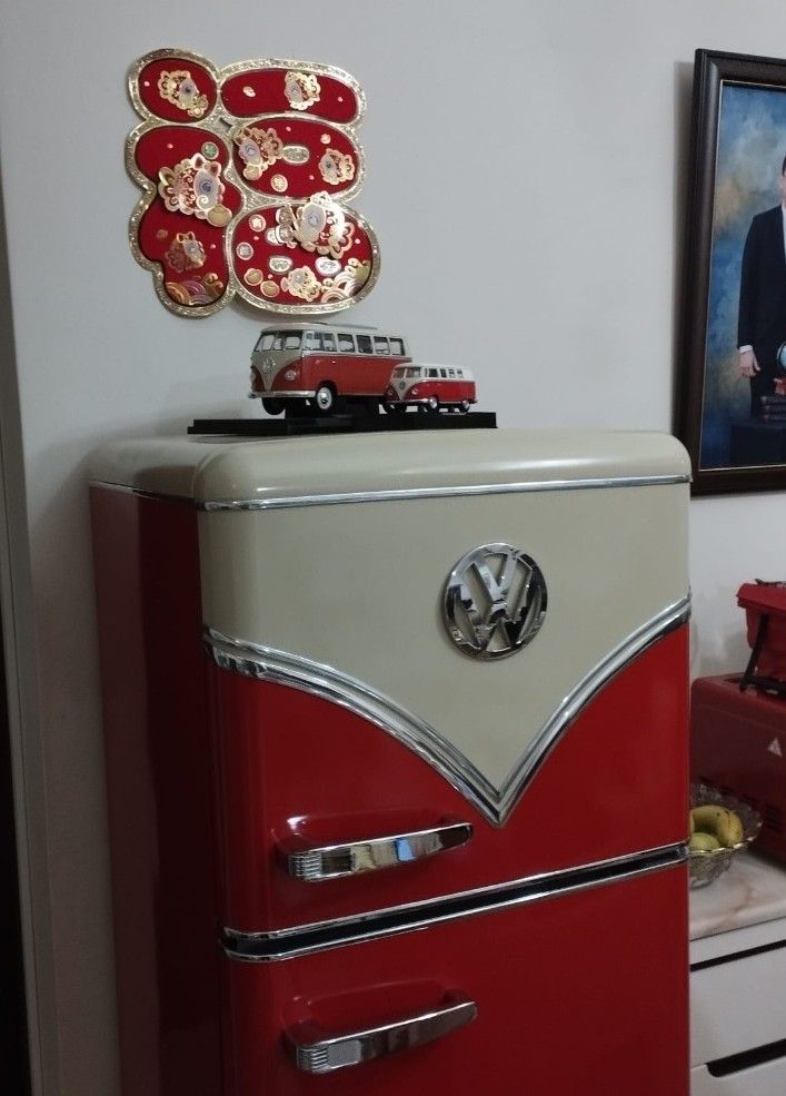 Volkswagen Camper Fridge VW collector s item TV Home