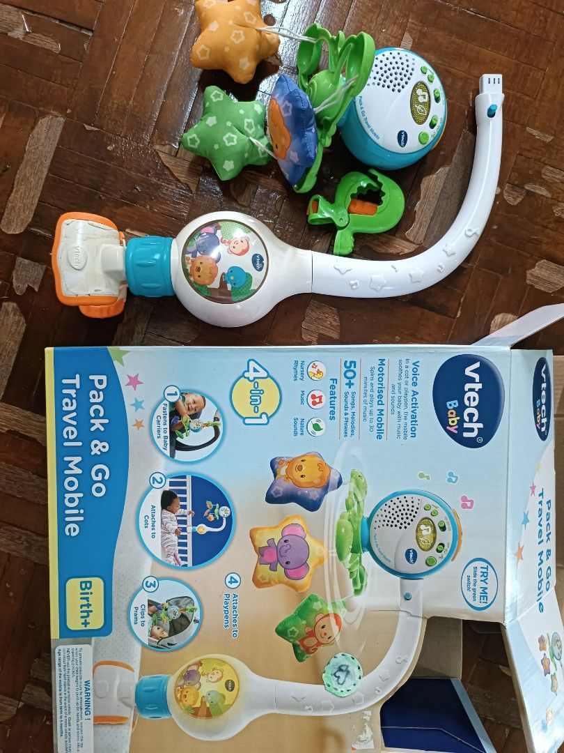 Vtech pack & go shop travel mobile