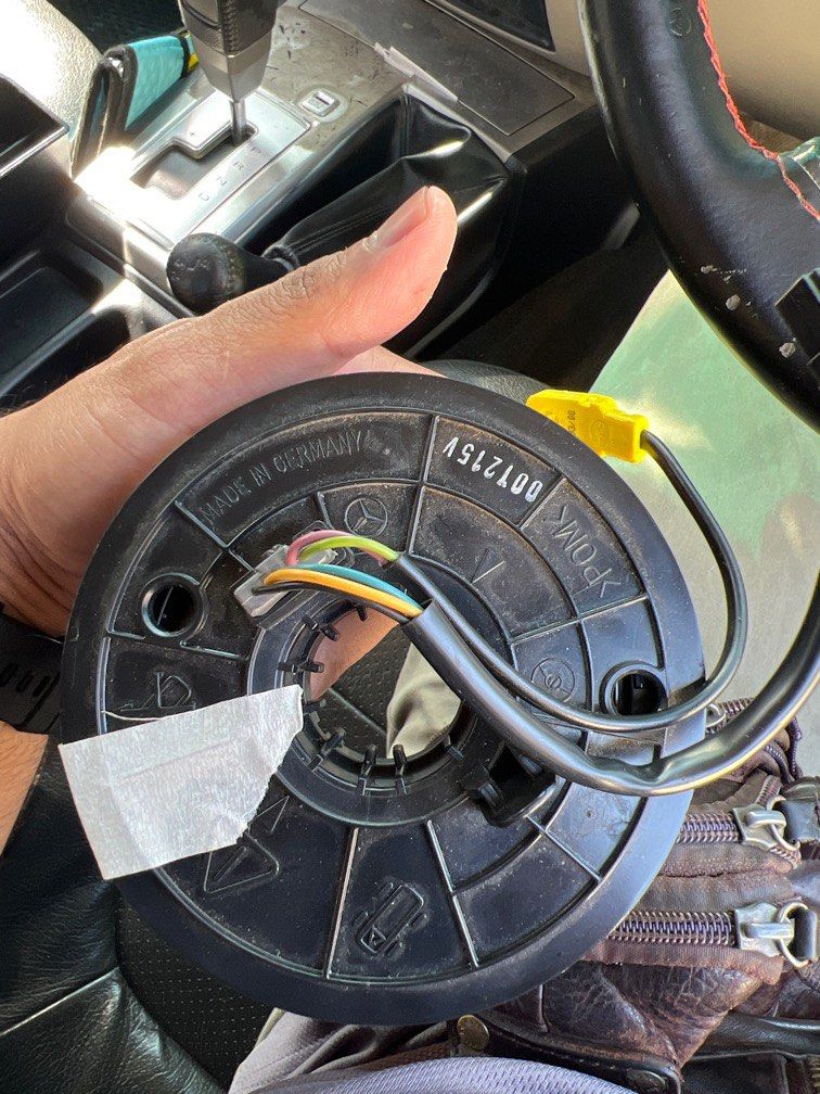 W210 clock spring /angle sensor, Auto Accessories on Carousell